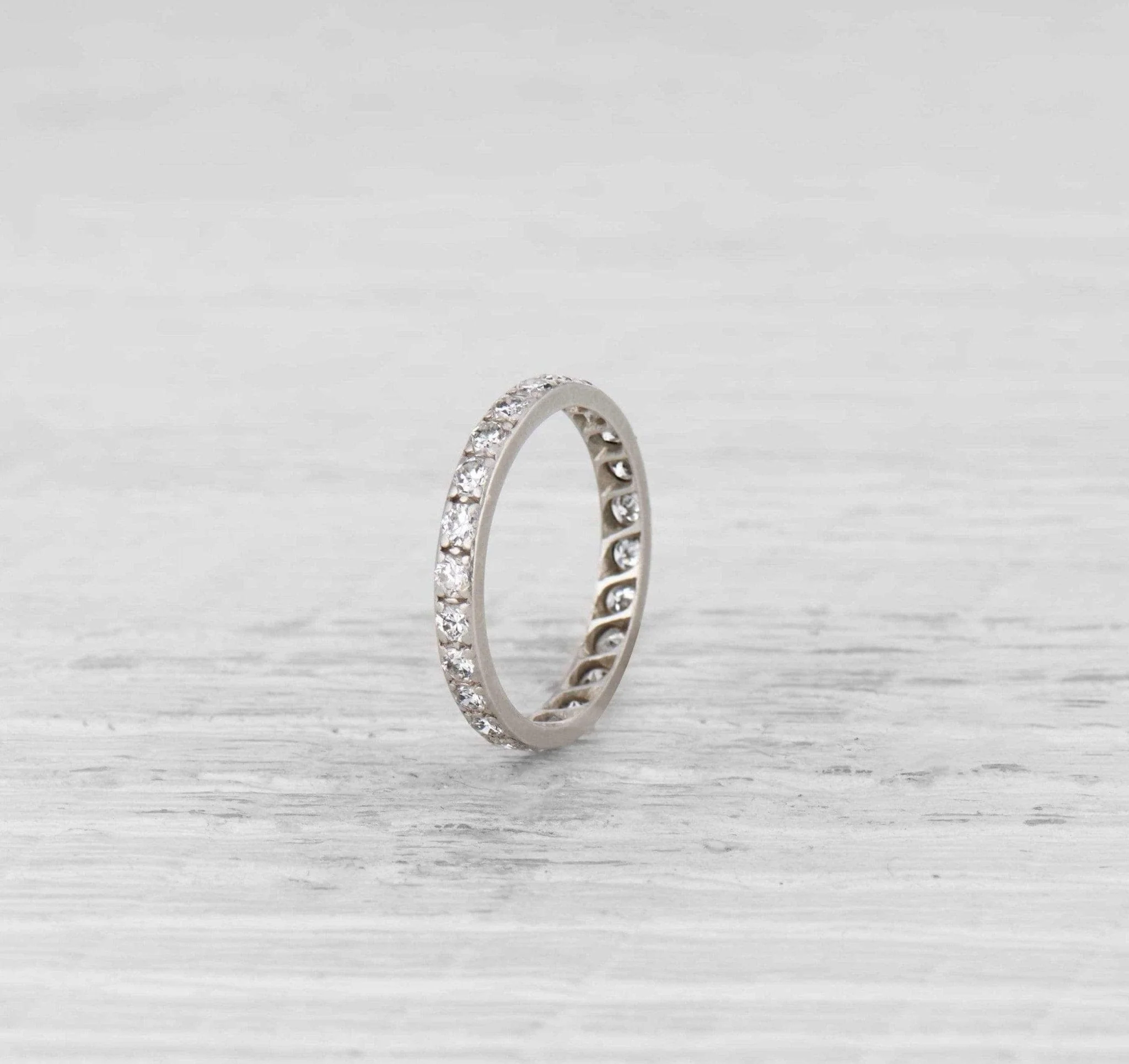 Art Deco Diamond Eternity Band
