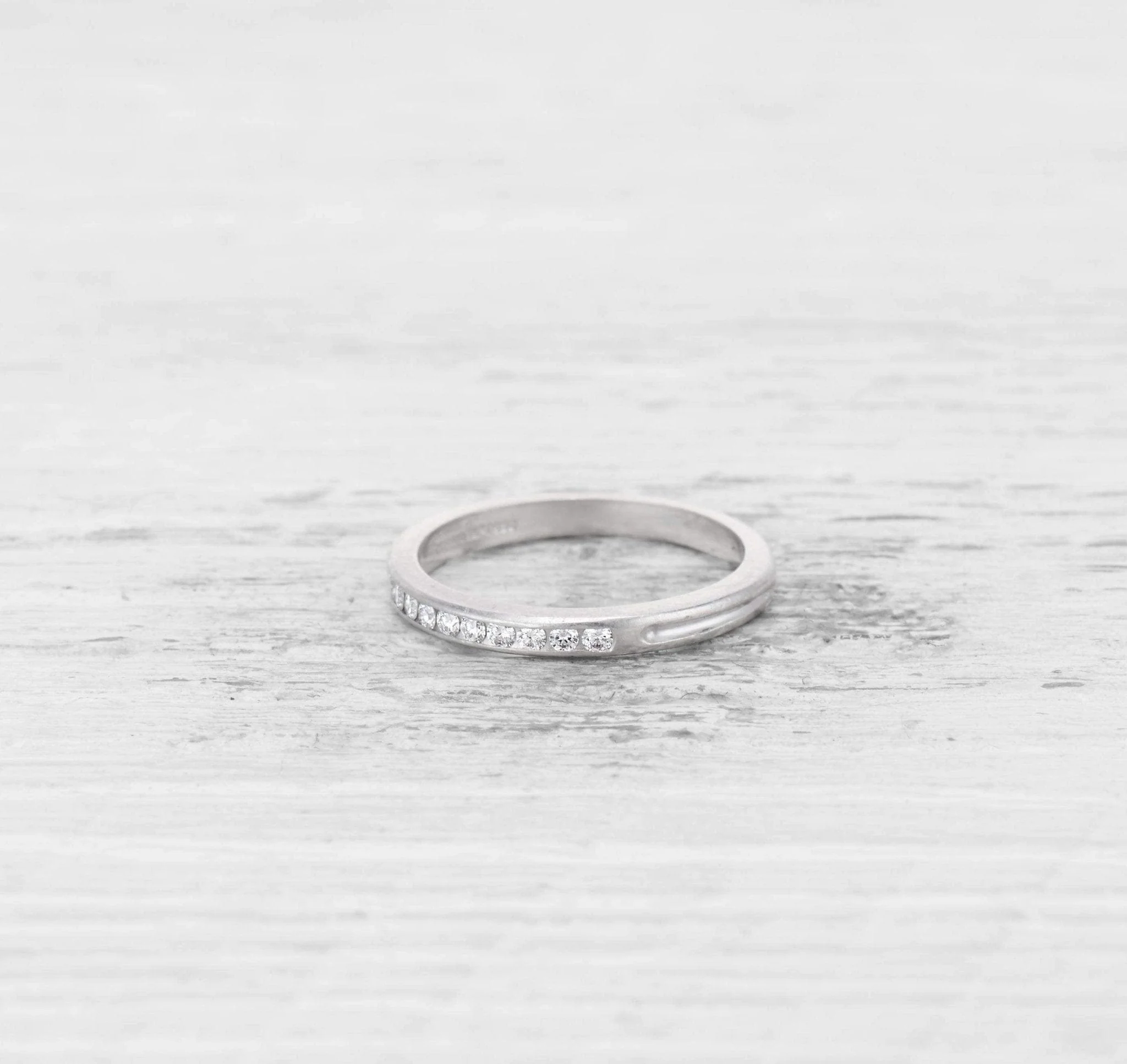 ART DECO TIFFANY & CO DIAMOND WEDDING BAND