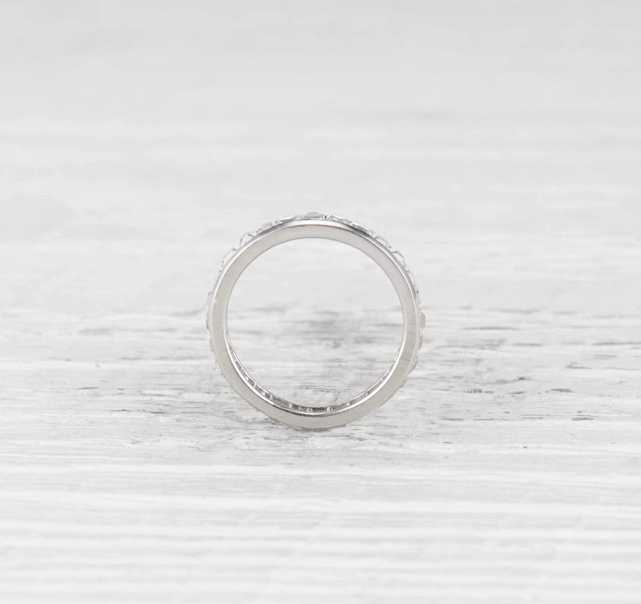 ART DECO TIFFANY & CO DIAMOND WEDDING BAND - Image 3