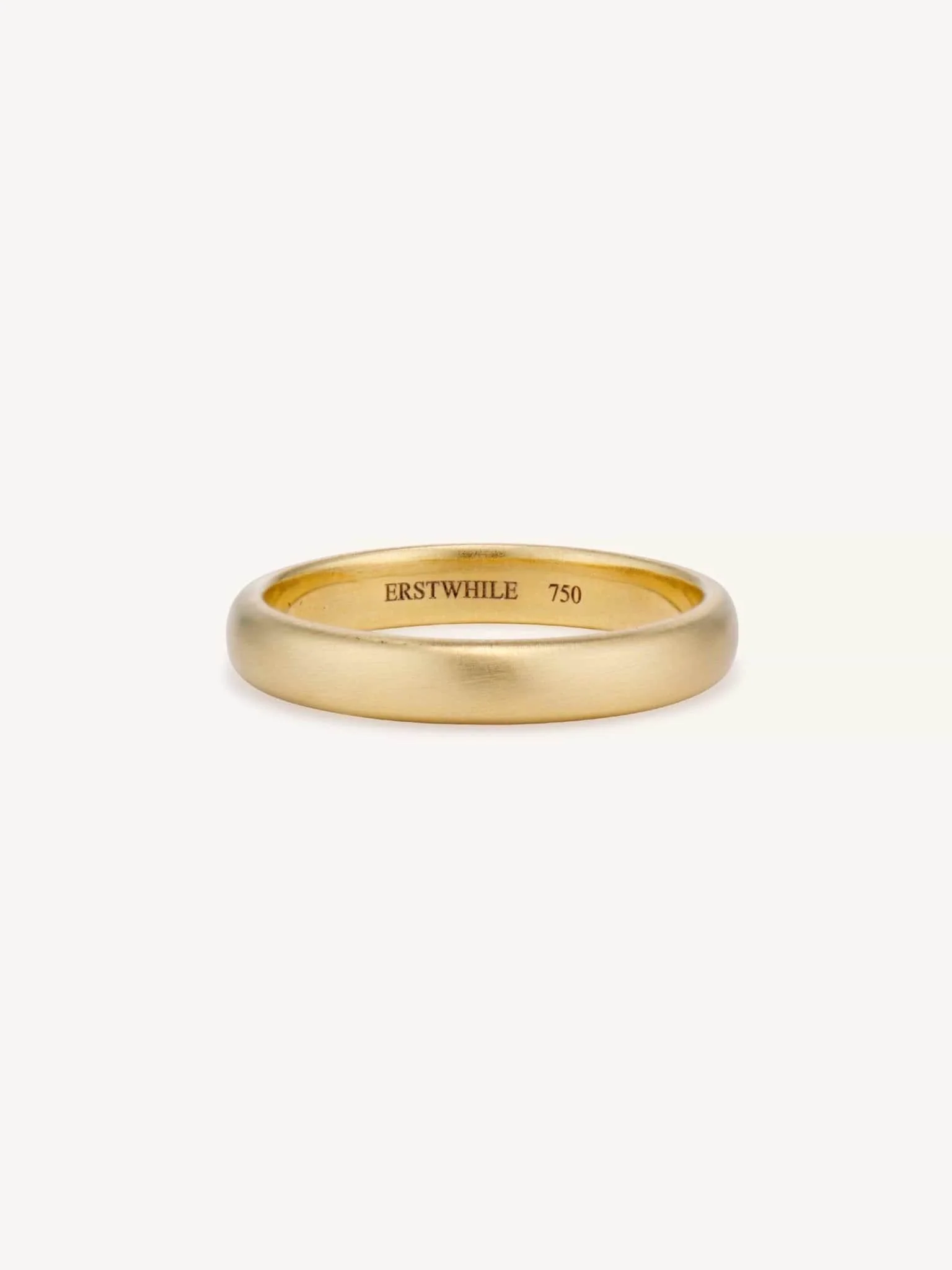 Classic Hoop Brushed 4mm - Image 6