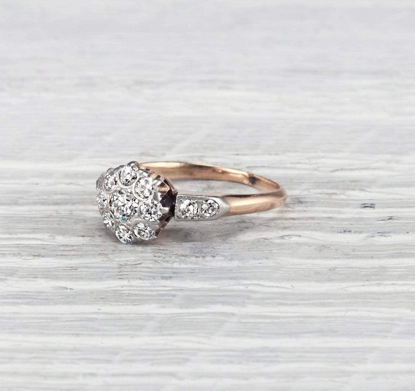 Early Edwardian Cluster Ring