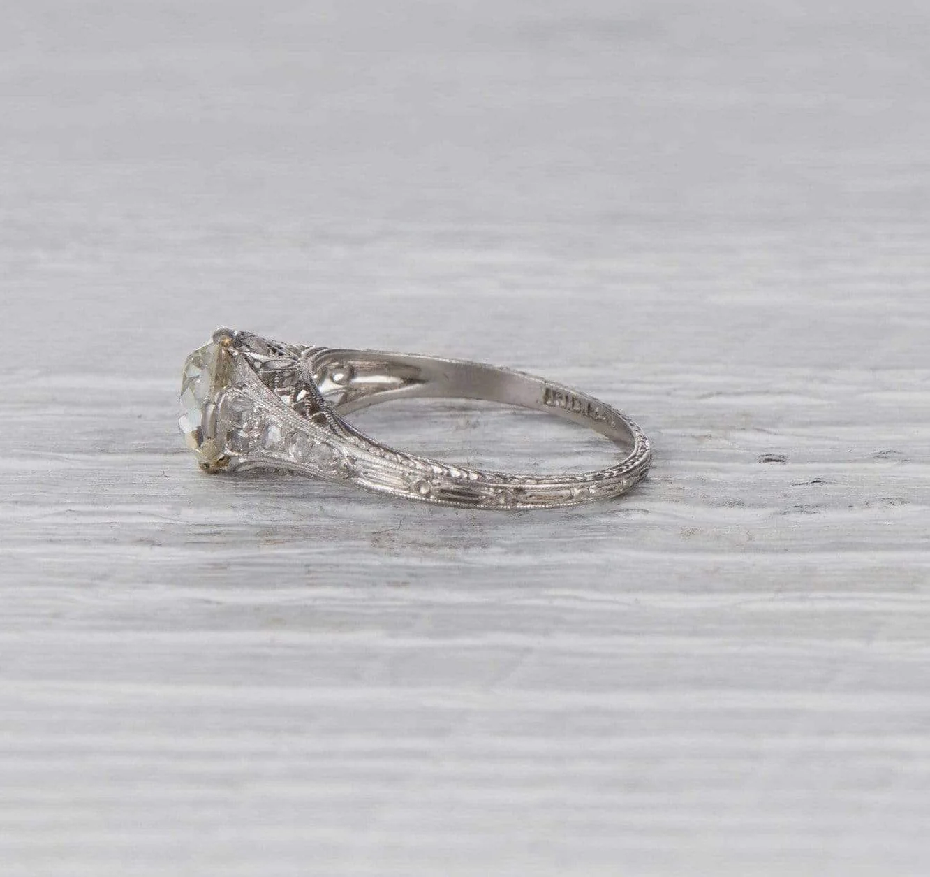 1.39 Carat Edwardian Engagement Ring - Image 3