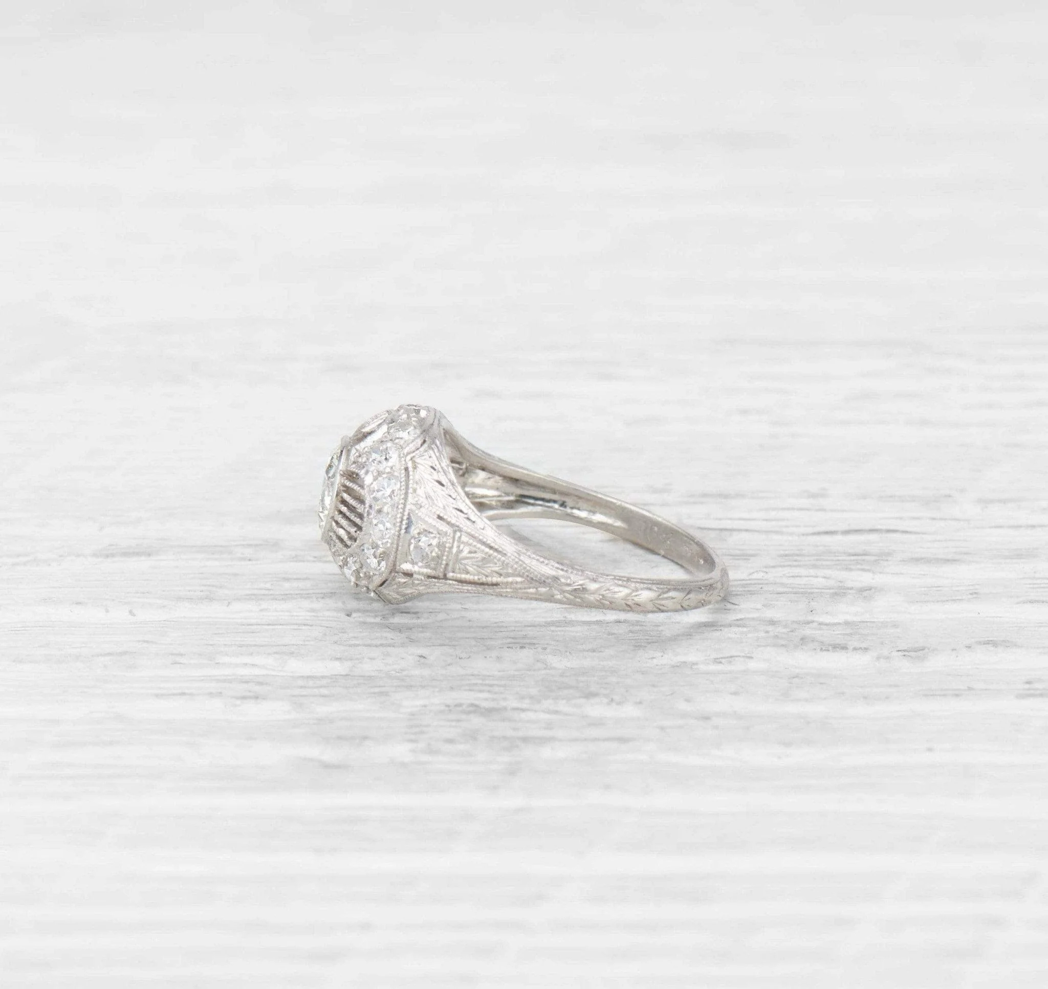 Edwardian Diamond Engagement Ring - Image 3