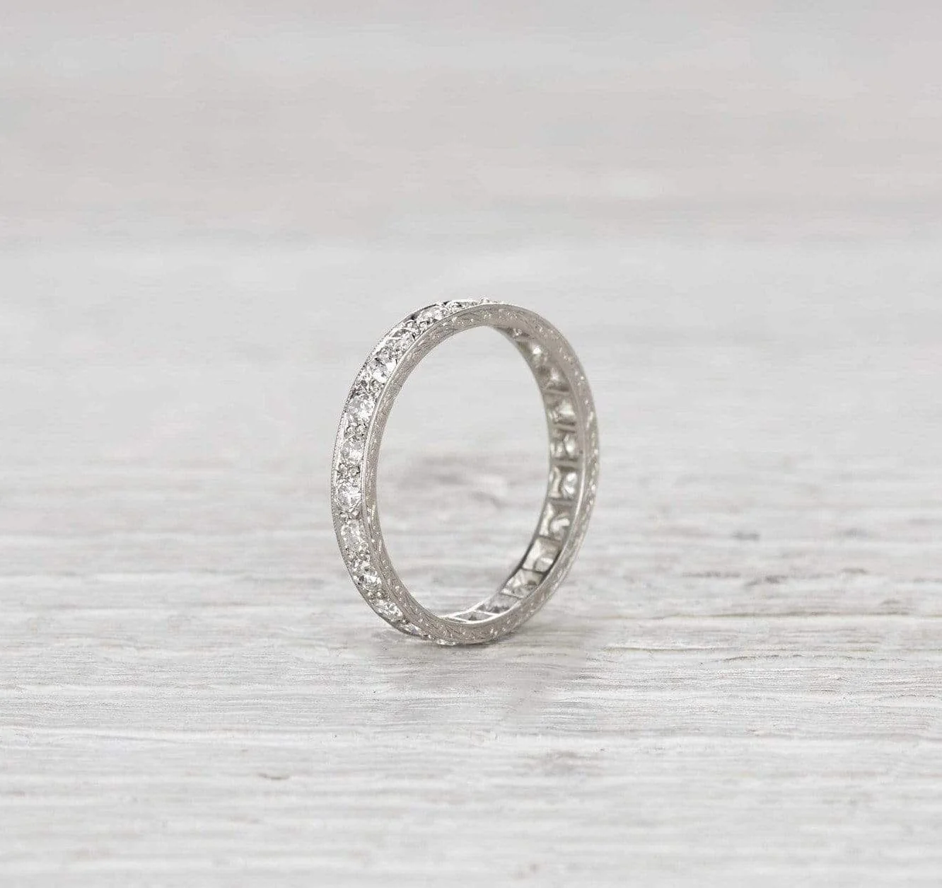 Edwardian Diamond Eternity Band