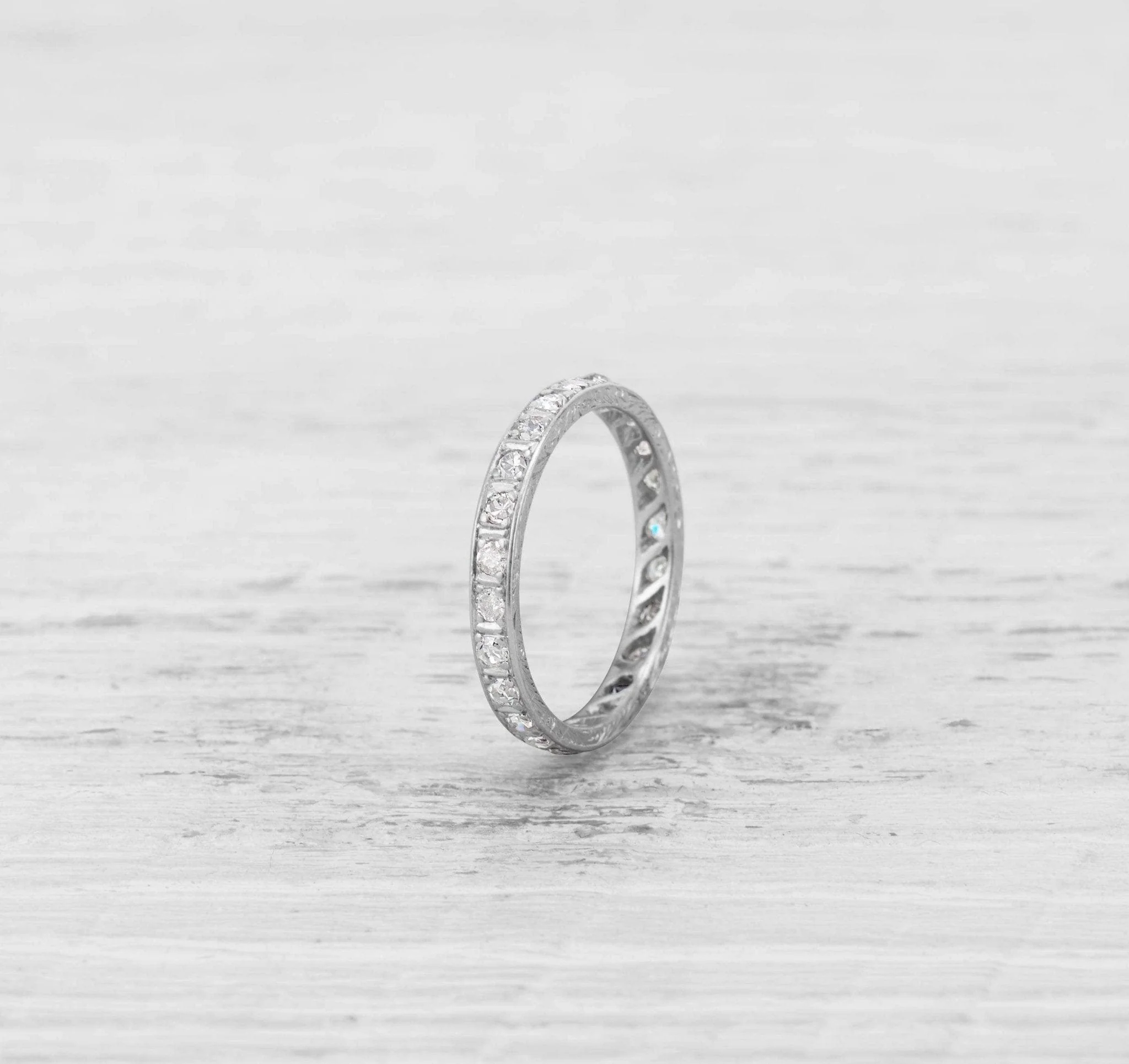 EDWARDIAN DIAMOND ETERNITY BAND