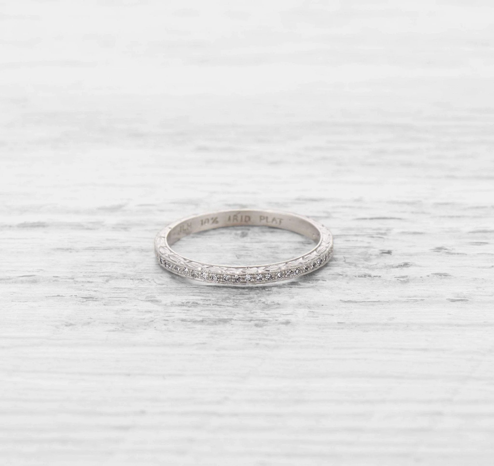 EDWARDIAN DIAMOND ETERNITY BAND - Image 3