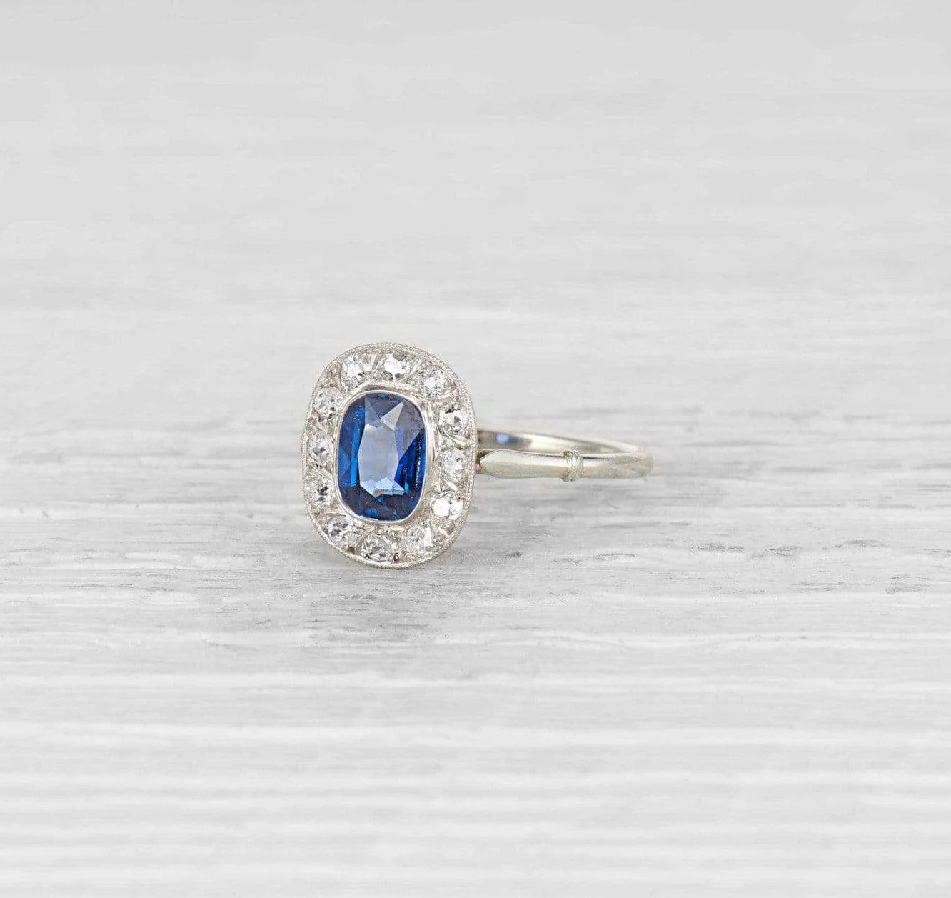 Edwardian Sapphire Engagement Ring