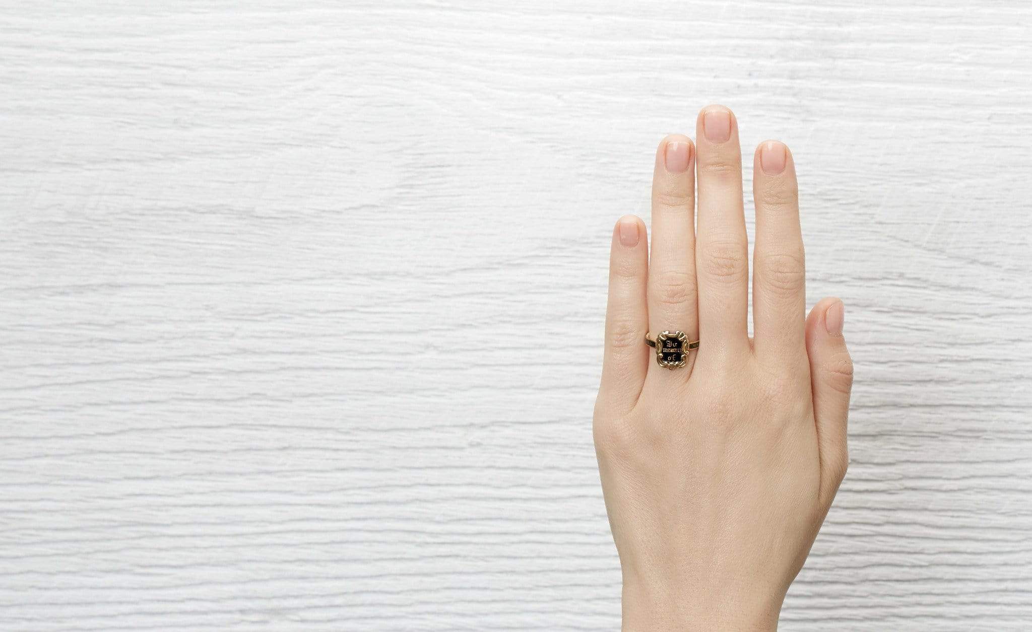 Georgian Mourning Ring - Image 5