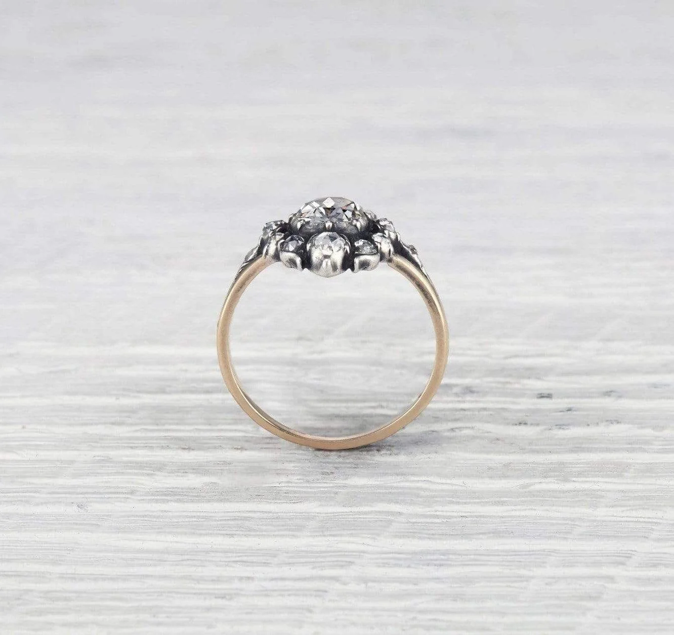 Georgian Rose Cut Diamond Ring - Image 4