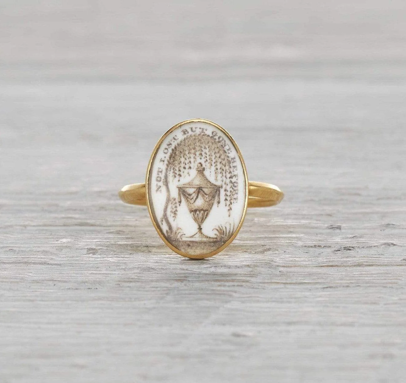 Georgian Urn Motif Mourning Ring - Image 2