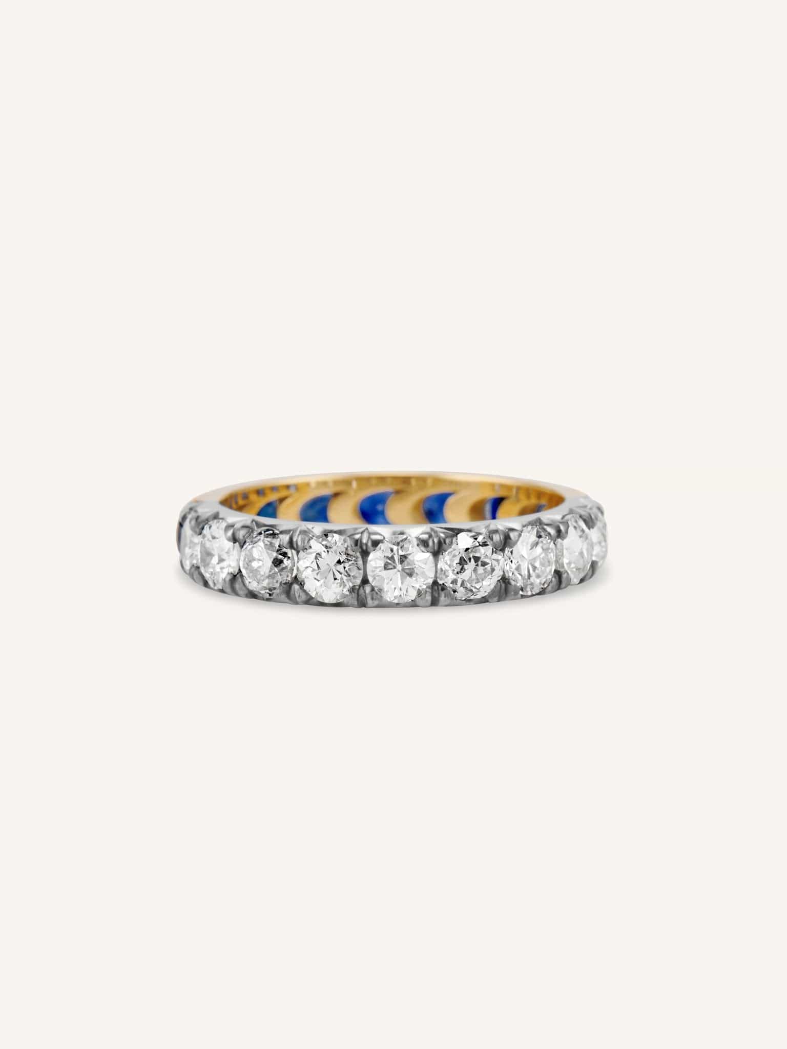 Large Day & Night Old Miner with Sapphires - Image 4