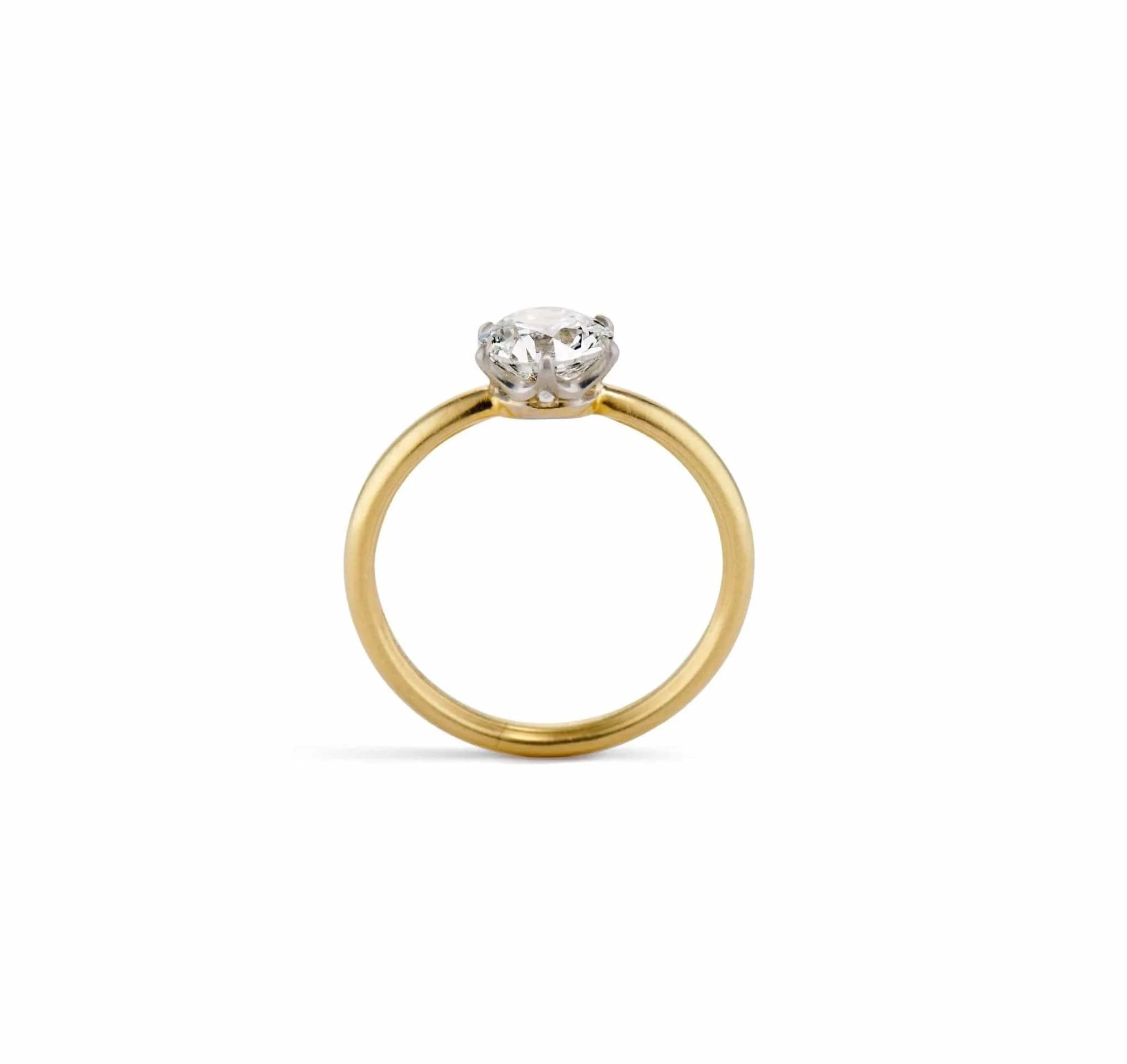 Tiffany & Co 1.16 Carat Old European Diamond Solitaire, 1930s American - Image 4
