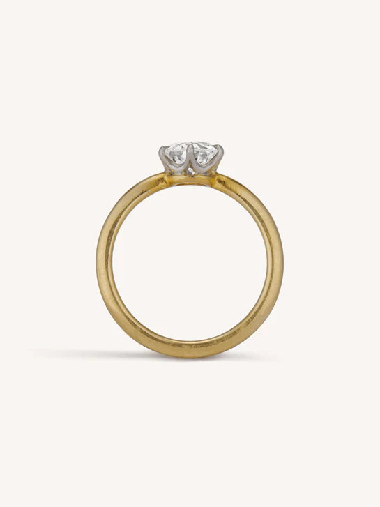 Tiffany & Co. 1.24 Carat Transitional Cut Diamond Solitaire Vintage Engagement Ring - Image 8