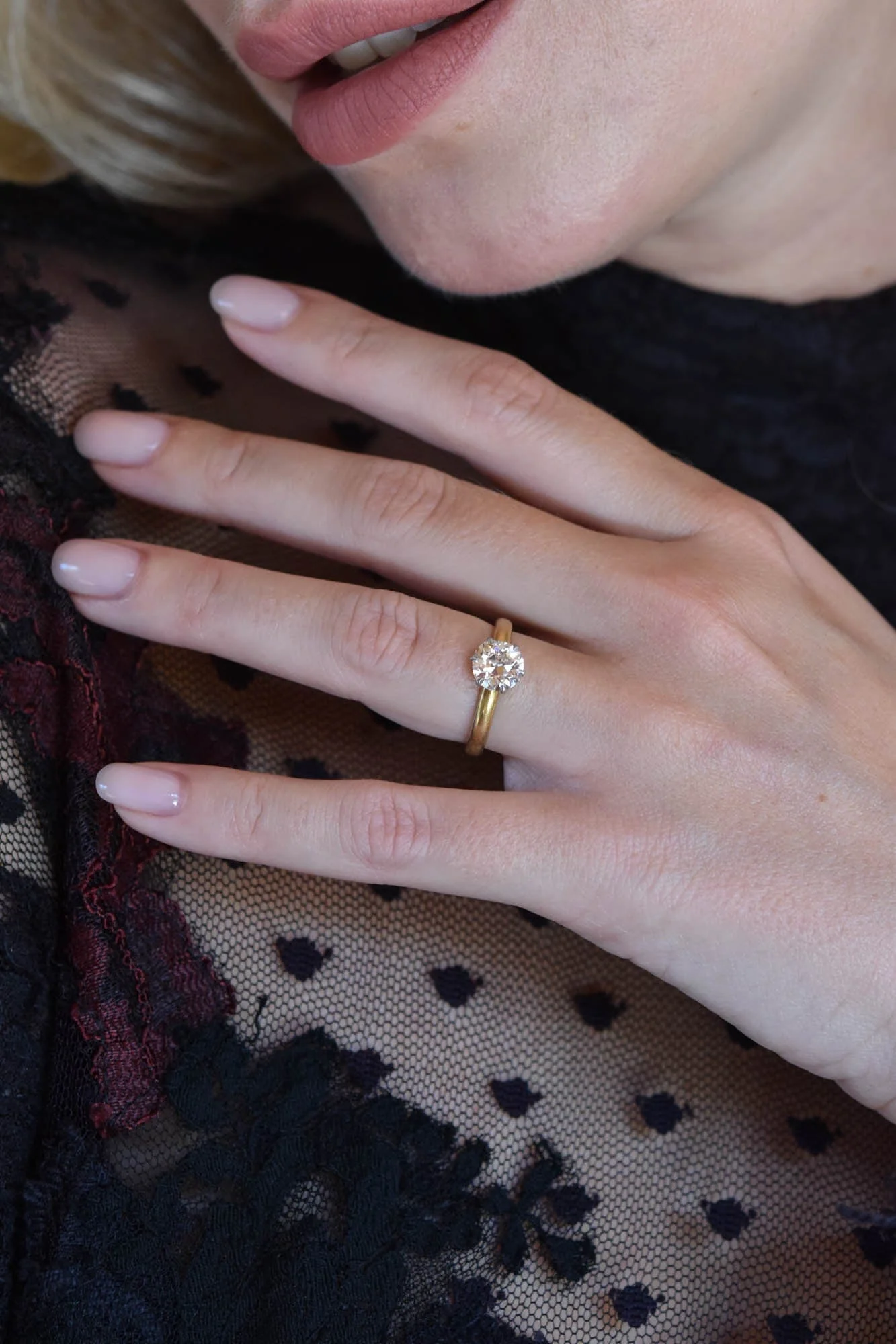 Tiffany & Co. 1.52 Carat Old European Diamond Solitaire Vintage Engagement Ring - Image 9