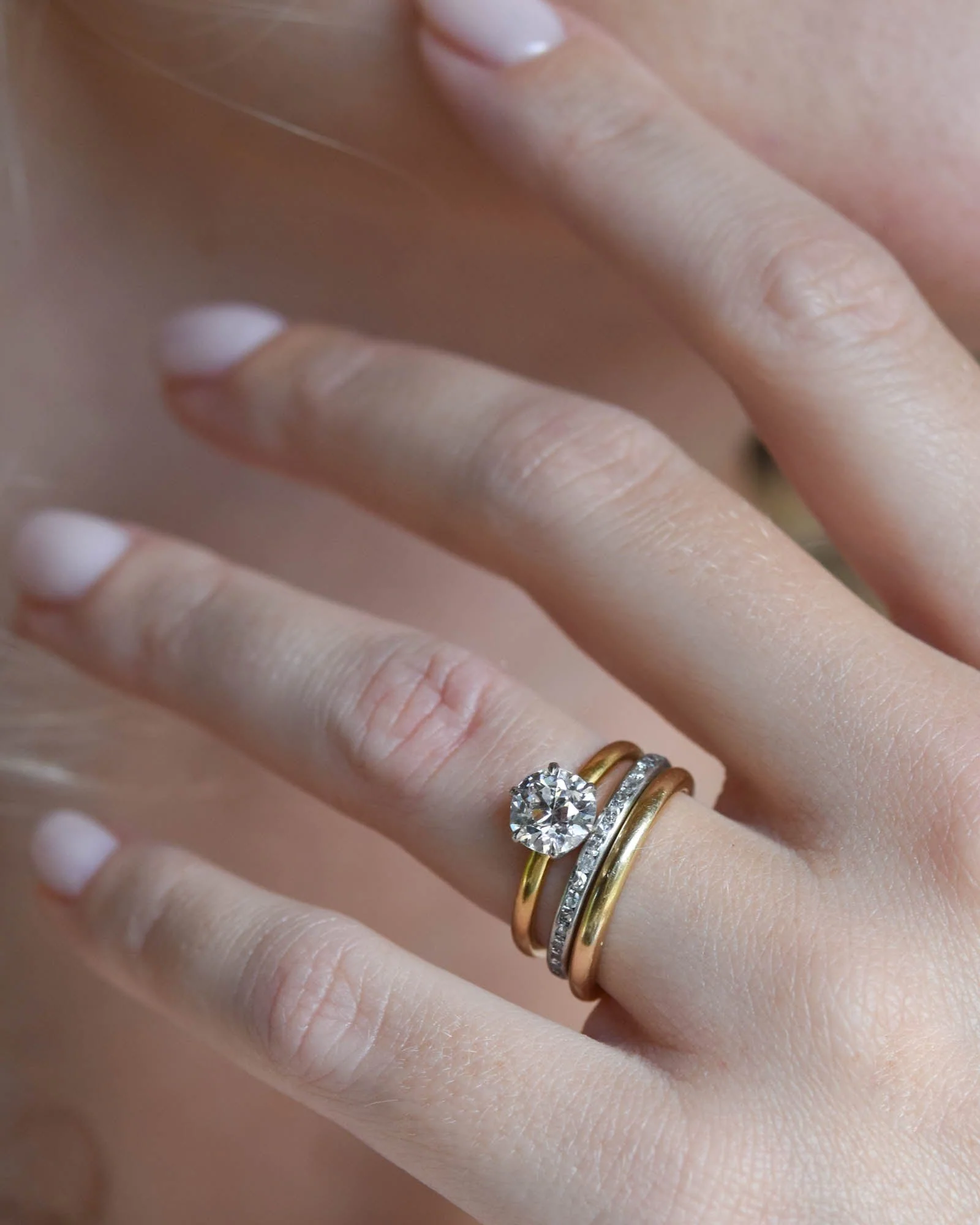 Tiffany & Co. 1920's 1.18 Carat Old European Cut Diamond Solitaire Vintage Engagement Ring - Image 2