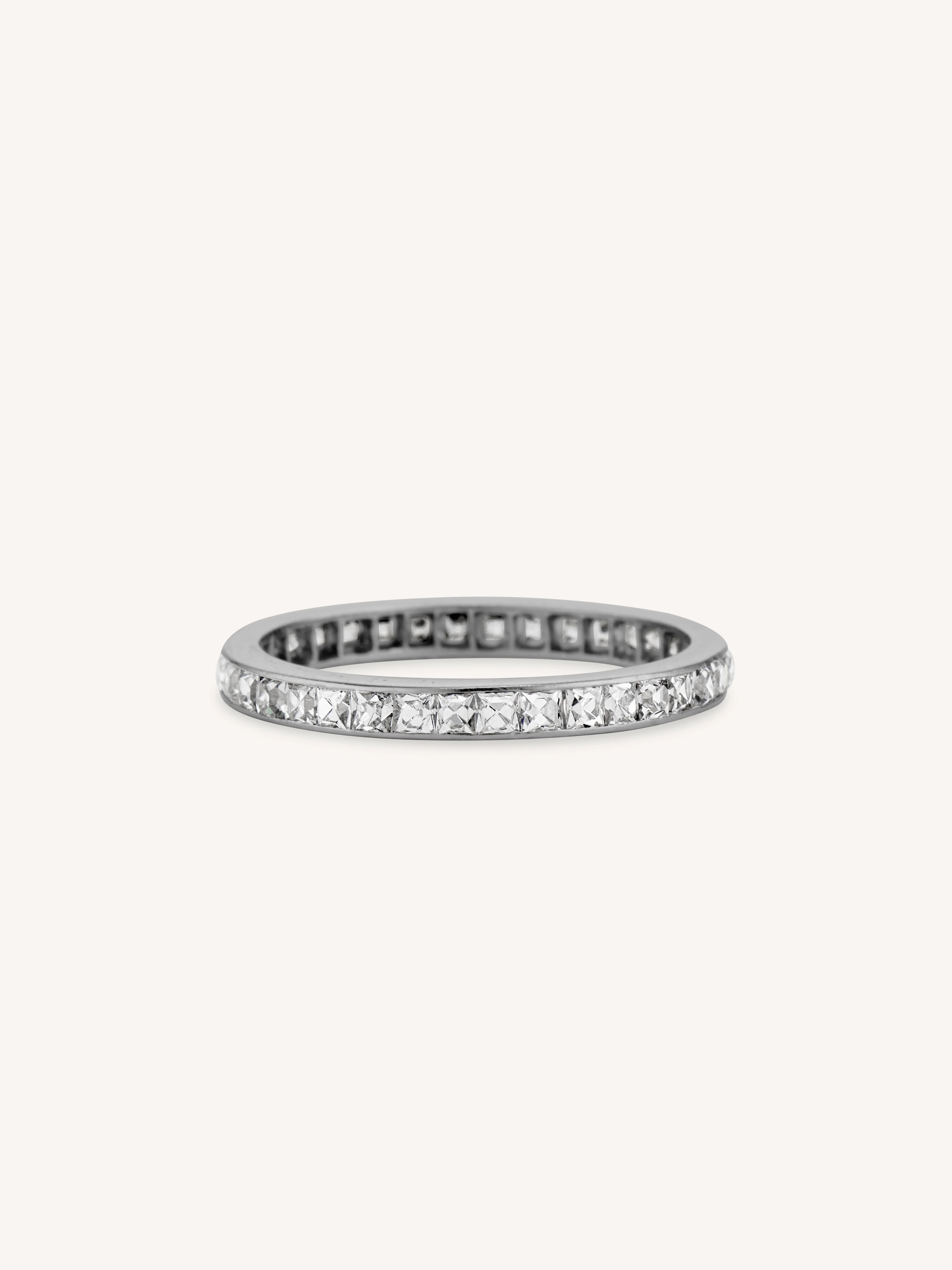 Tiffany & Co. Art Deco French Cut Diamond Band