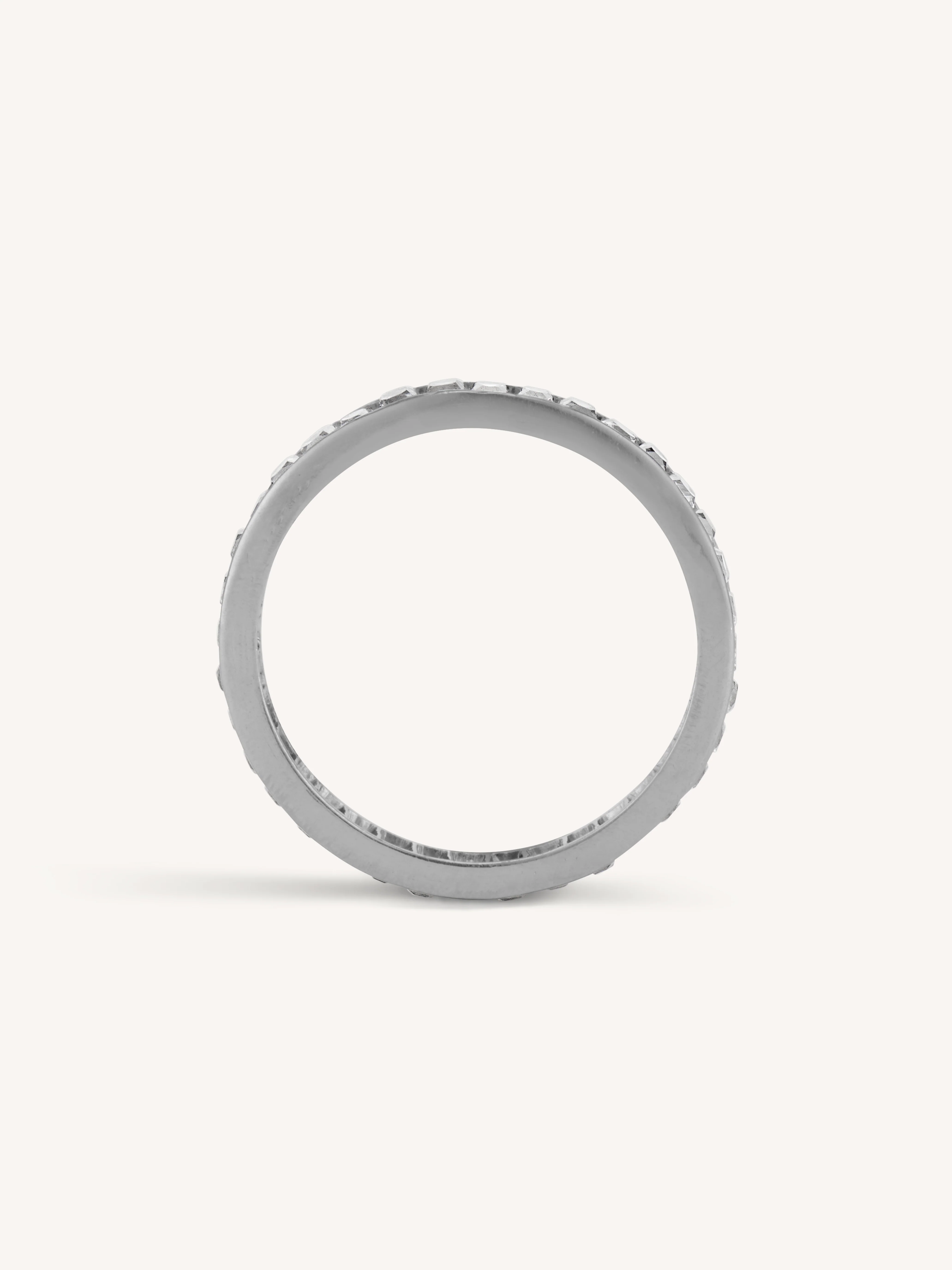 Tiffany & Co. Art Deco French Cut Diamond Band - Image 4