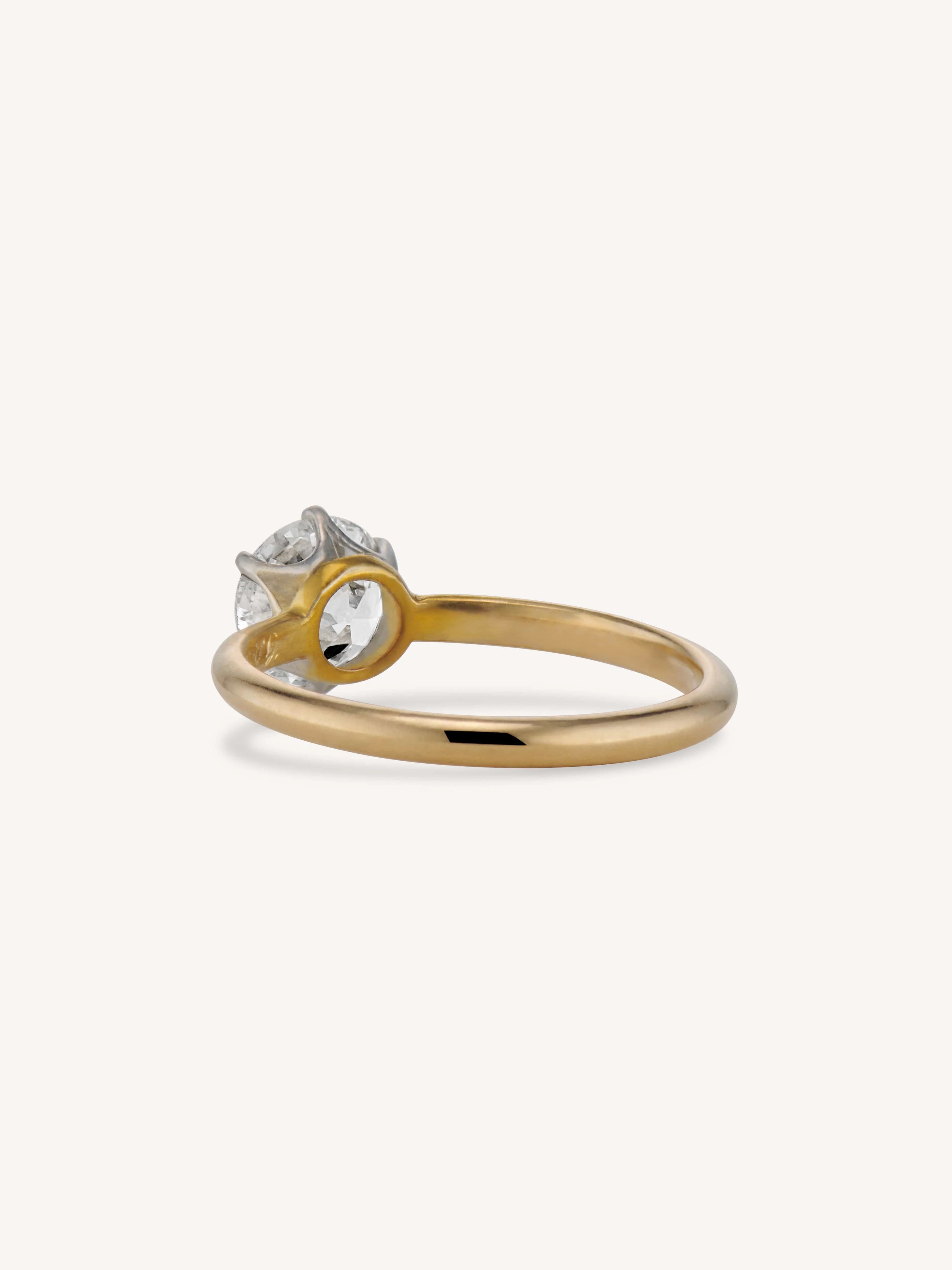 Tiffany & Co. Midcentury Six Prong 1.14 Carat Old European Cut Diamond Vintage Solitaire Engagement Ring - Image 5