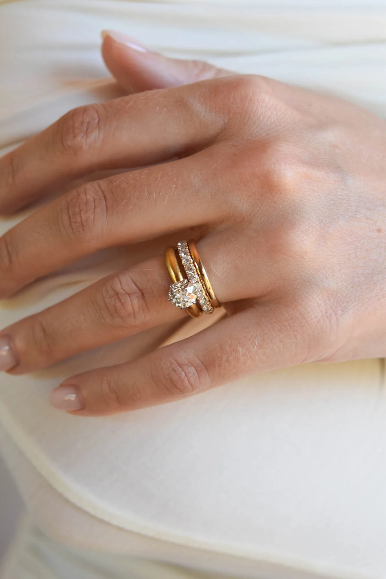 Tiffany & Co. Vintage 1.39 Carat Old European Cut Diamond Six-Prong Solitaire Engagement Ring - Image 2