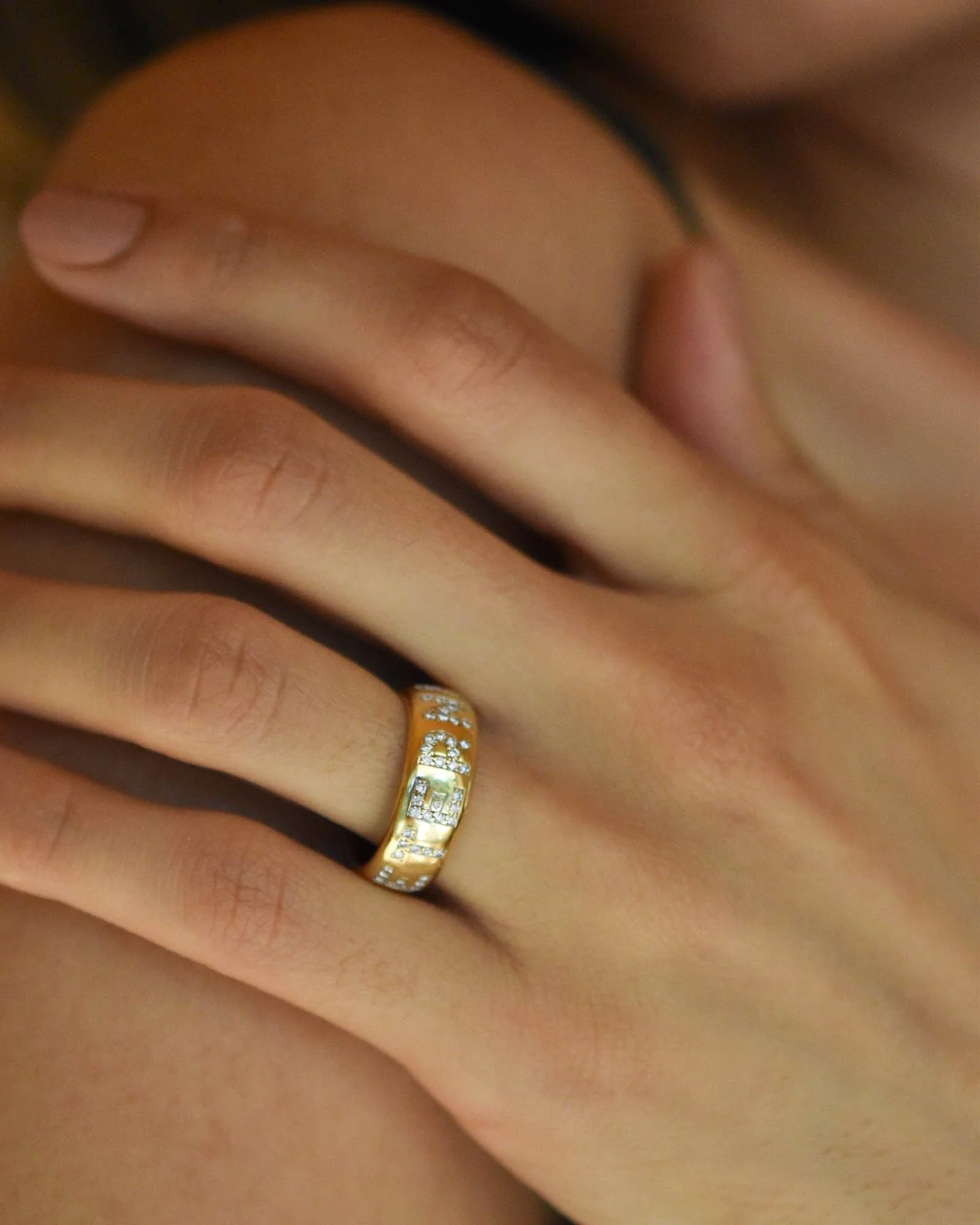 French Van Cleef & Arpels Vintage Diamond 'Eternity Ring" Band Size 6.25 - Image 3
