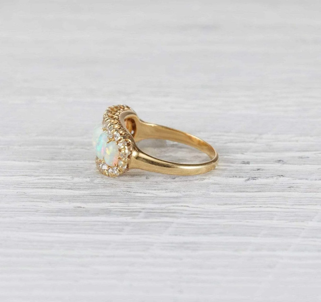 Victorian Five Stone Opal Ring - Image 3