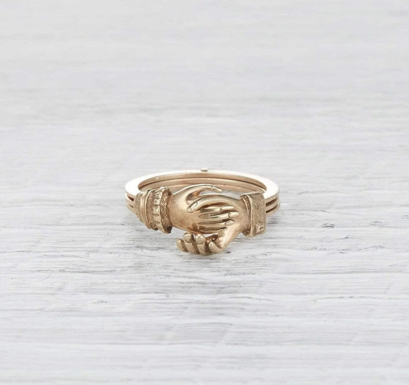 Victorian Gimmel Ring - Image 3
